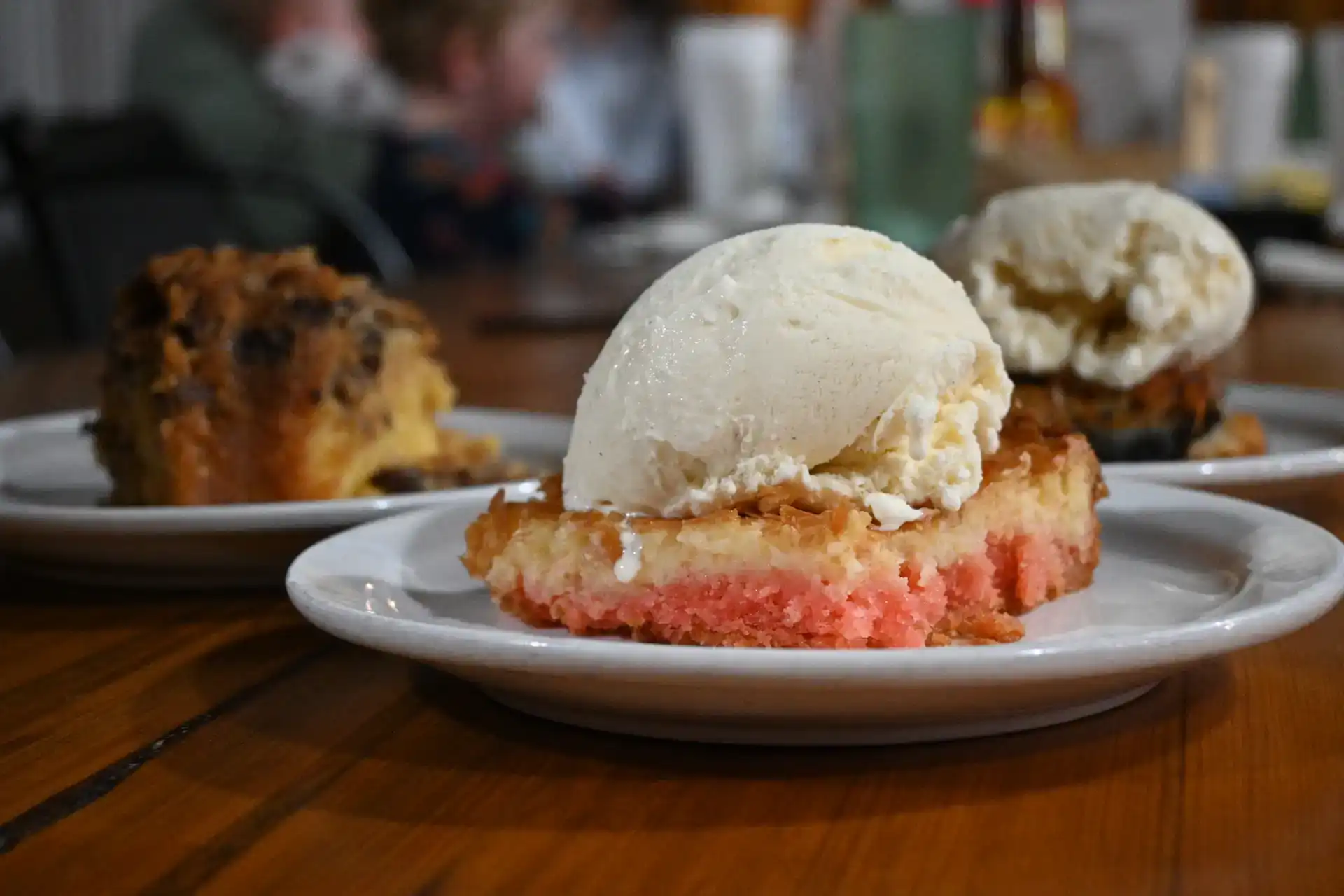 Group of desserts