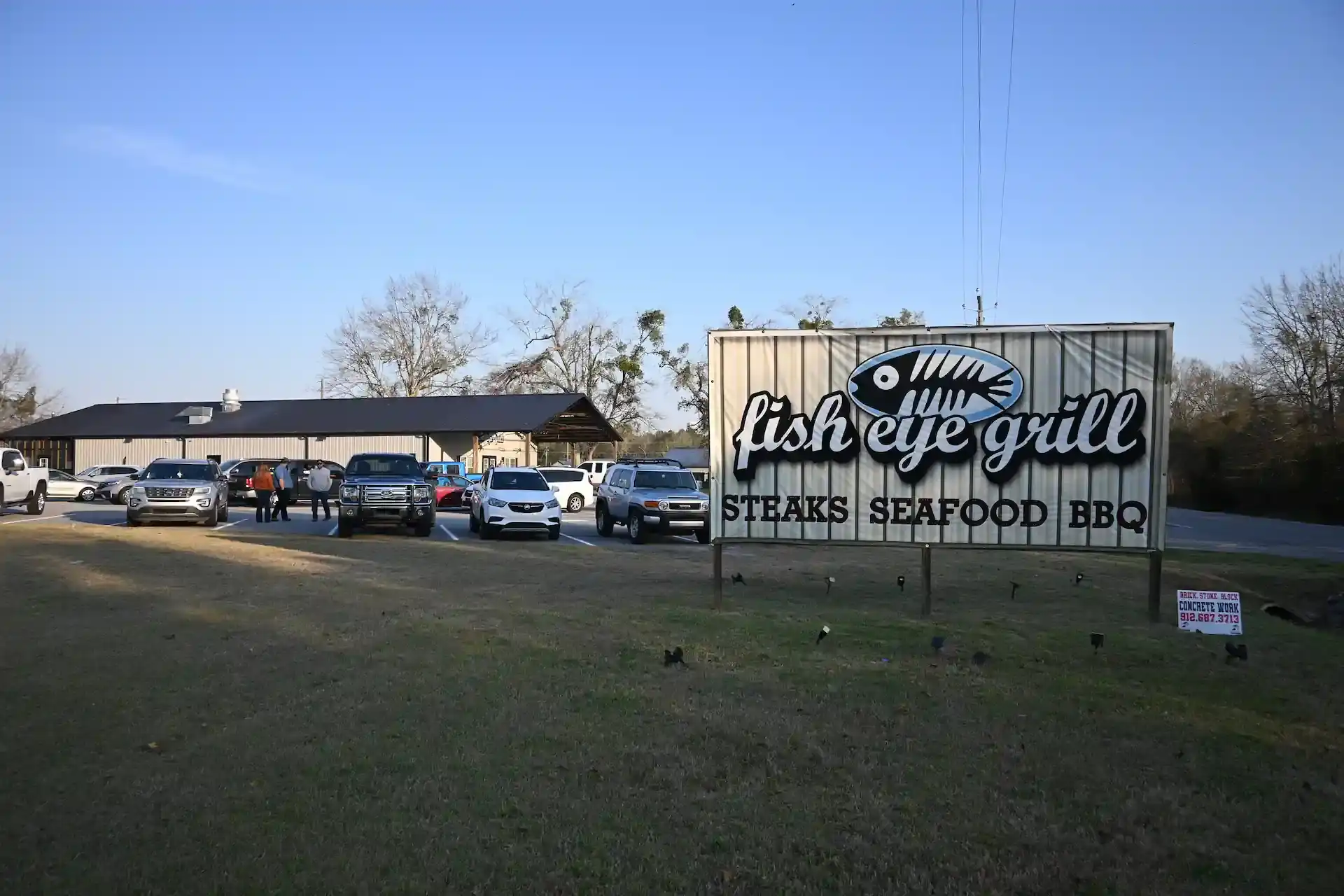 Outside view of restaurant